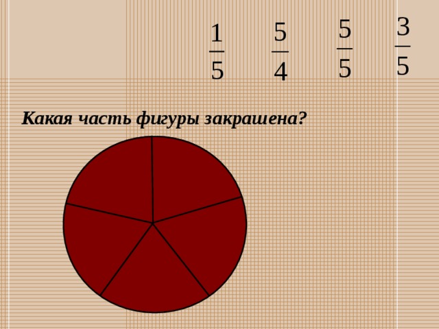 Какая часть фигуры закрашена? Пригласите к компьютеру ученика 15