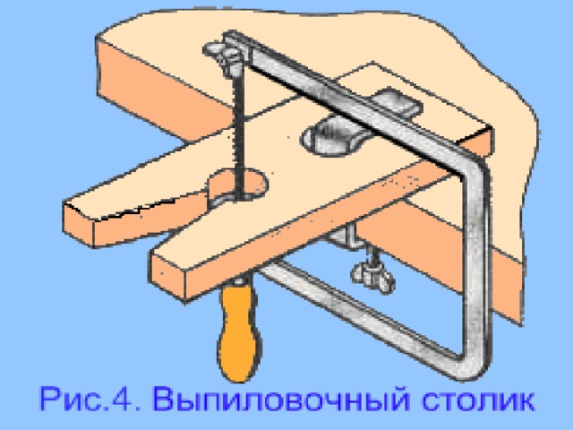 Выпиловочный столик для ручного лобзика чертежи