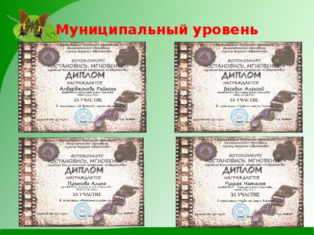 Муниципальный уровень 