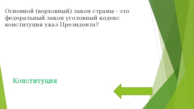 Верховный закон. Принцип Верховного закона. Признаки Верховного закона. Примеры Верховного закона.