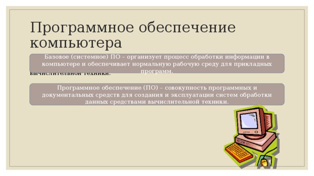 Что такое программное обеспечение компьютера какие программы являются условно бесплатными