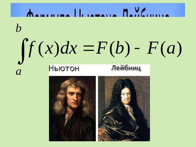 Знак ньютона. Ньютона Лейбница. Nyuton lebnits formulasi. Формула Ньютона-Лейбница математика. Дифференциальное исчисление Ньютона и Лейбница.