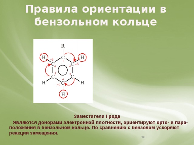 Ориентация в бензольном кольце. МЕТА положение в бензольном кольце. Орто нитроанилин электронная плотность. Распределение электронной плотности в бензольном кольце. Орто положение заместителей в бензольном кольце.