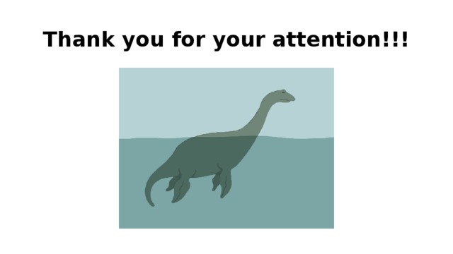 Thank you for your attention!!! 