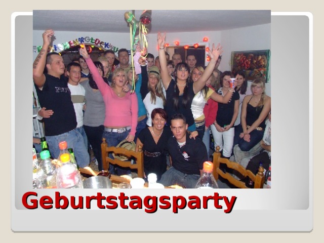 Geburtstagsparty 