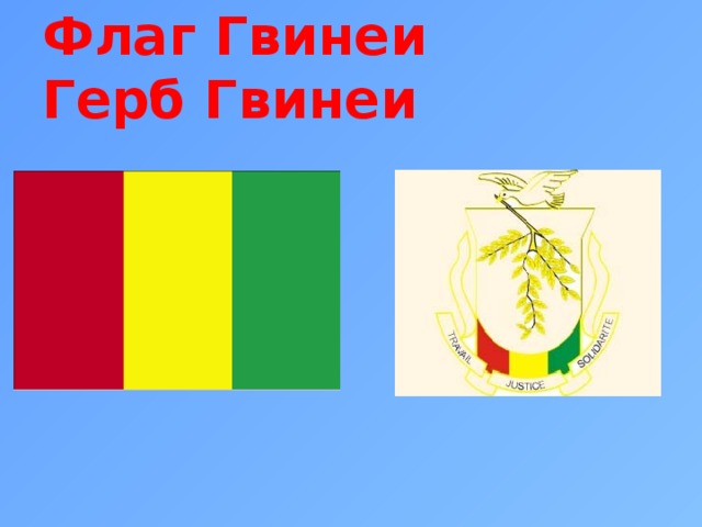 Какой флаг гвинеи. Республика Гвинея флаг. Гвинея флаг и герб. Герб Гвинеи. Гвинейская Республика флаг.