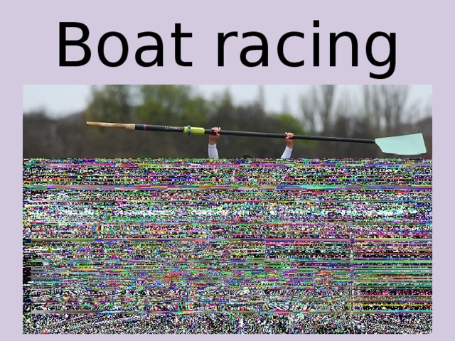 Boat racing 