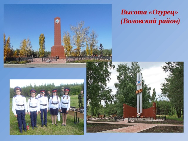 Высота «Огурец»  (Воловский район) 