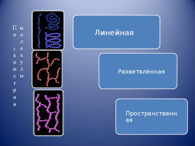 Линейная Разветвлённая Пространственная