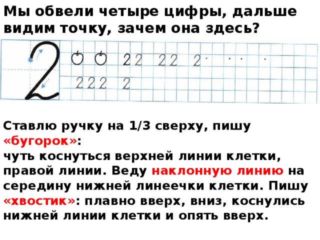 Урок математики 1 класс число и цифра 2 как получить число 2