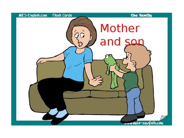 Mother and son 
