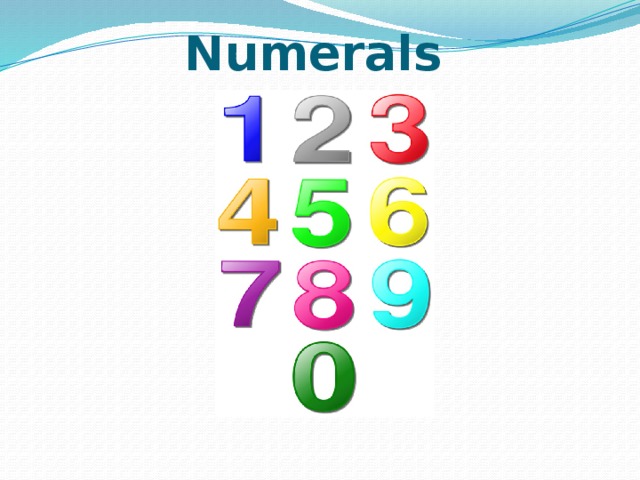 Numerals 