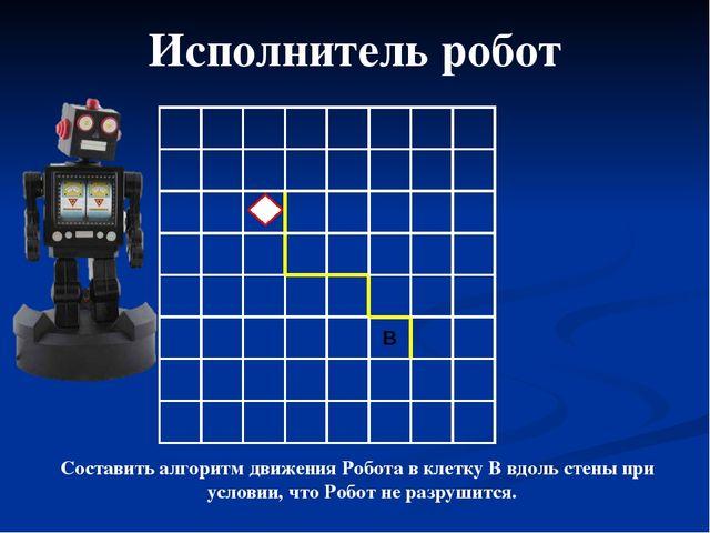 Робот исполнитель рисунок