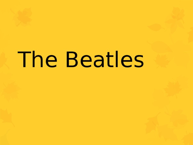 The Beatles 