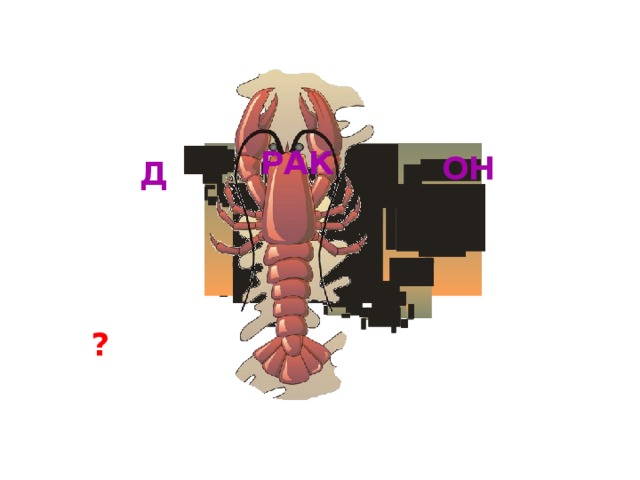 РАК ОН Д ? 