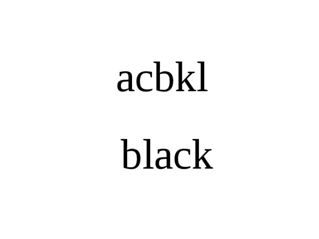 acbkl black  