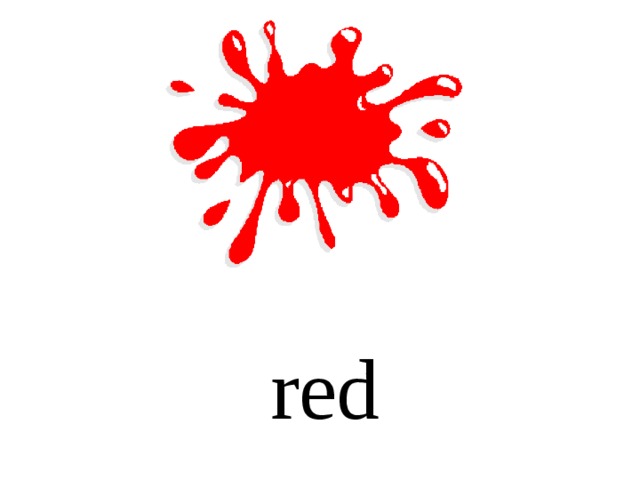 red  