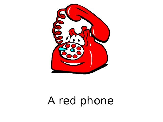A red phone  