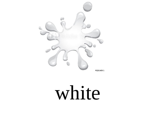 white  