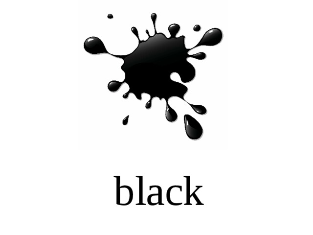 black  