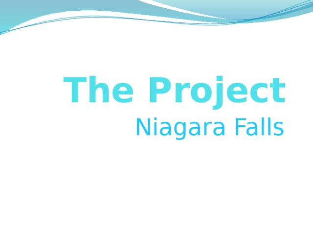 The Project Niagara Falls 