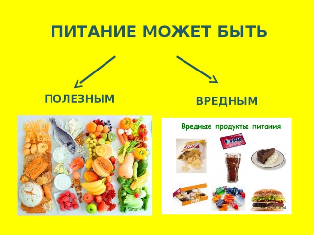 Вредные продукты питания презентация