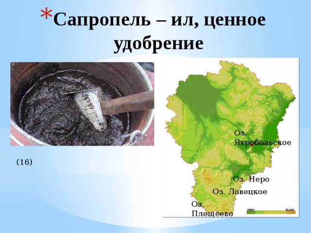 Карта ярославской области с полезными ископаемыми