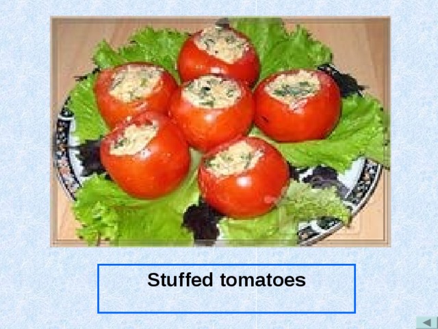 Stuffed tomatoes 
