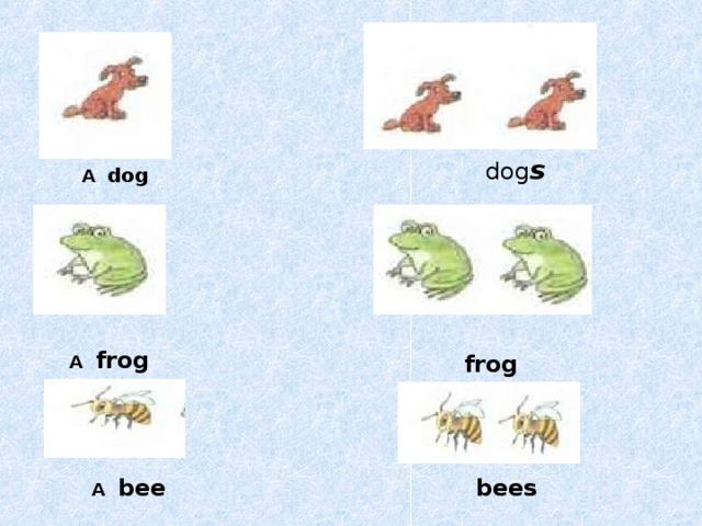 Dog frog. Frog множественное число. Frog множественное число в английском языке. Frog во множественном числе на английском. Прибежал во двор a Dog от него удрал a Frog.