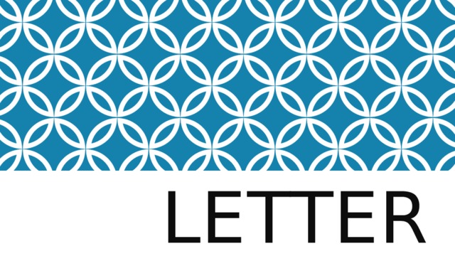 Letter  