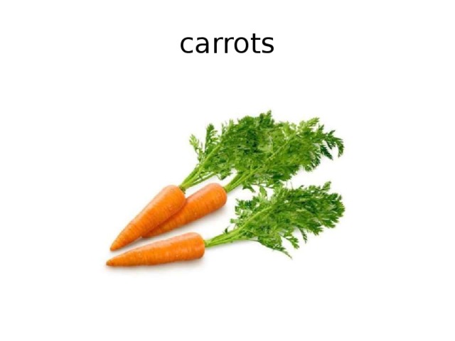 carrots 
