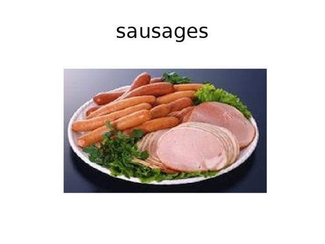 sausages 