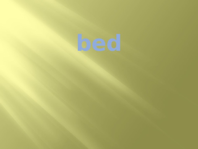 bed 