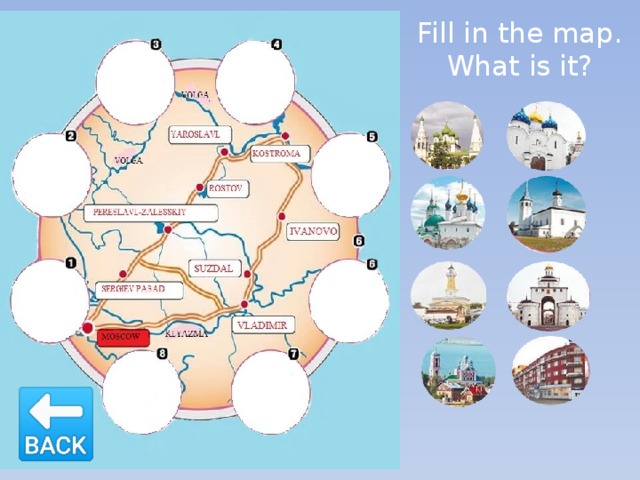 Fill in the map. What is it? 