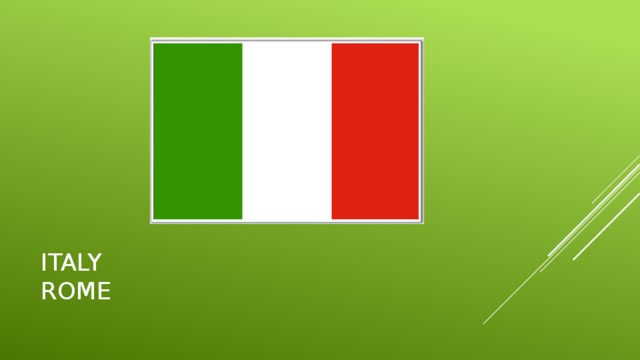 Italy  Rome 