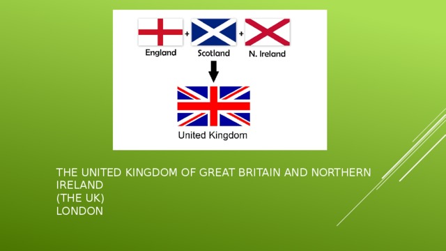 The United kingdom of Great Britain and northern Ireland  (the uk)  London 