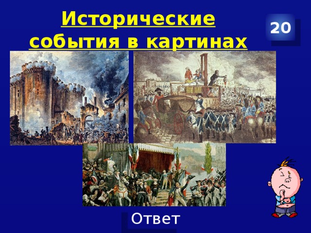 Исторические события в картинах 20 