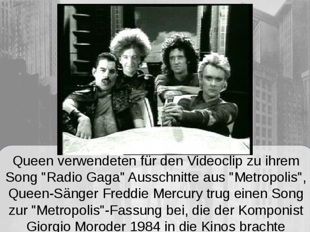 Queen verwendeten für den Videoclip zu ihrem Song 