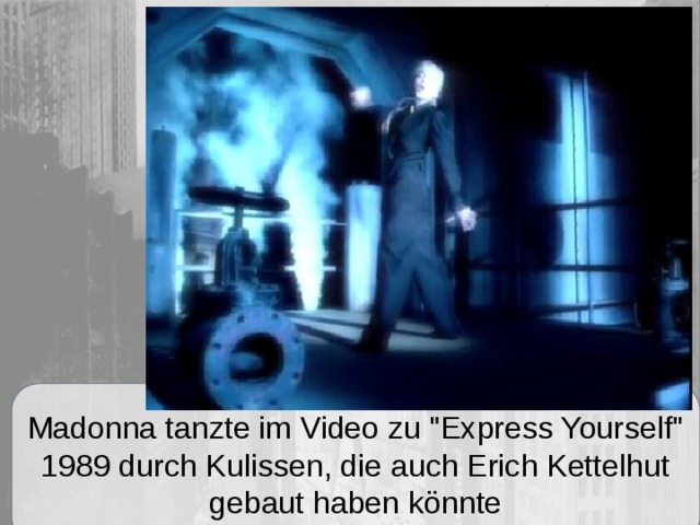 Madonna tanzte im Video zu 