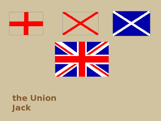 the Union Jack  