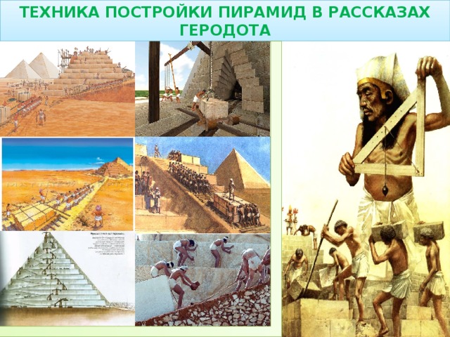 ТЕХНИКА ПОСТРОЙКИ ПИРАМИД В РАССКАЗАХ ГЕРОДОТА 