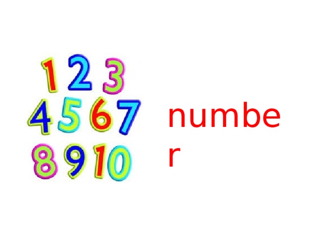 number  