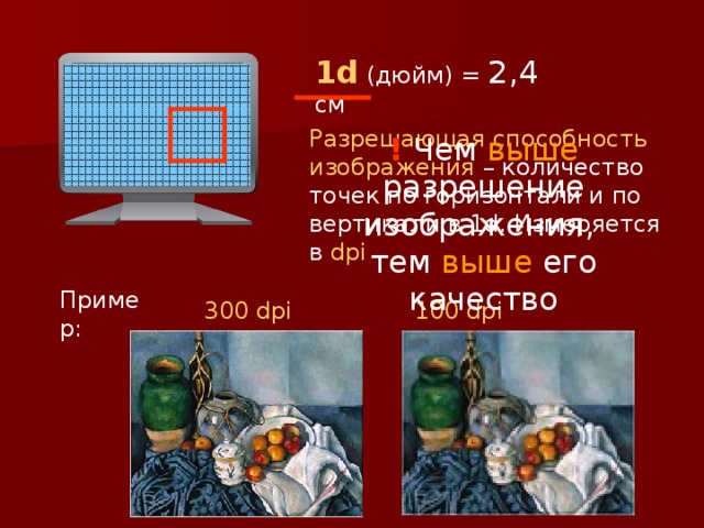 Сканирование цветное изображение размером 25х30 см разрешающая способность