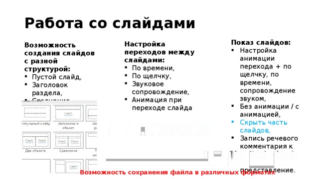 К дизайну слайда не относится эффект анимации кодирование