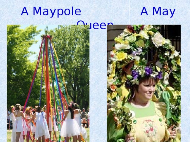  A Maypole A May Queen 