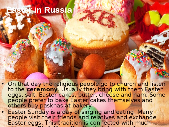 Easter in Russia