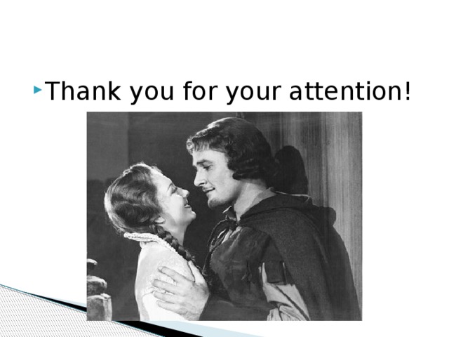 Thank you for your attention! 