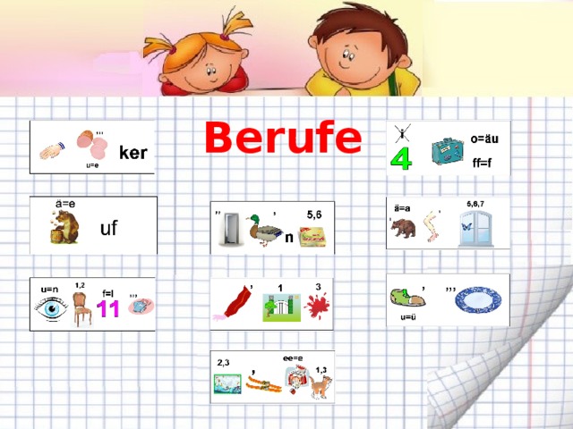 Berufe 