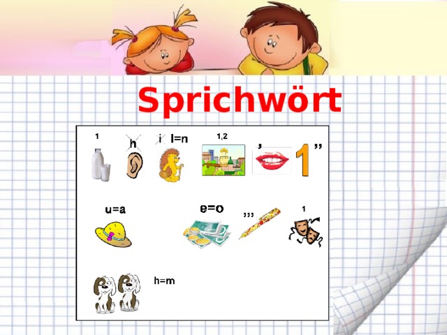 Sprichwörter 