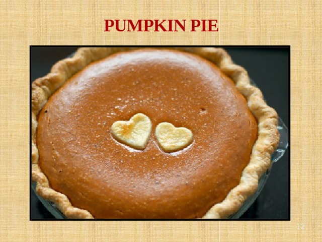 PUMPKIN PIE